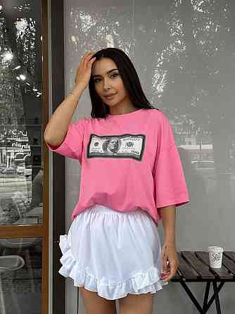 Женская летняя мини юбка-шорты «KAPRI» из креп шифона Одесса