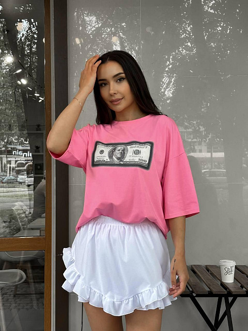 Женская летняя мини юбка-шорты «KAPRI» из креп шифона Одесса - изображение 1