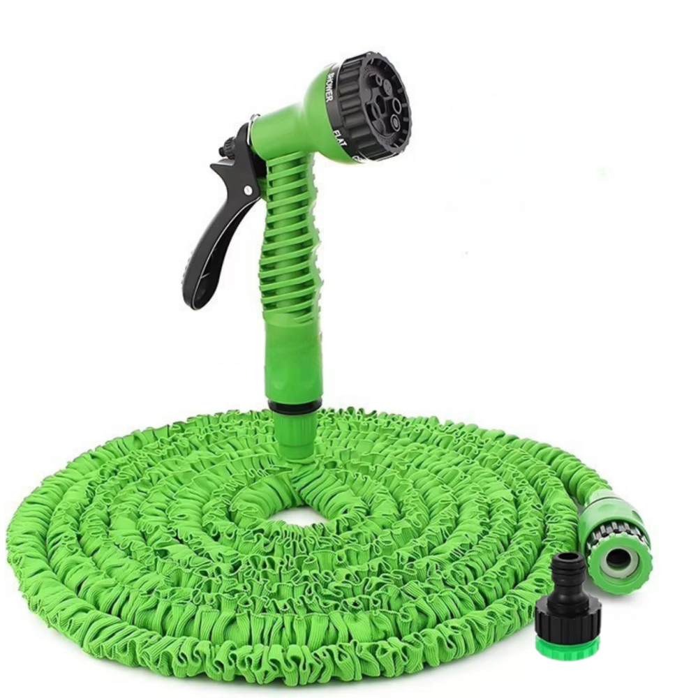 Шланг для саду і городу поливний робоча довжина до 60 м набір з розпилювачем, розтяжний, гнучкий, садовий Кам'янець-Подільський - фото 7