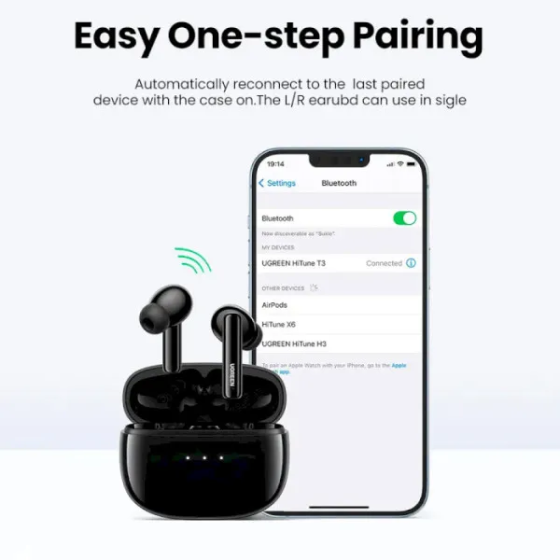 Бездротові навушники UGREEN HiTune T3 з активним шумозаглушенням Київ