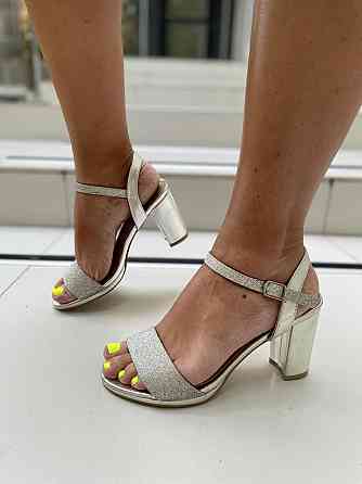 Weide БосонІжки жіночі WEIDE срібло (літо, еко-шкіра) (1008) лише 37р. Коломыя