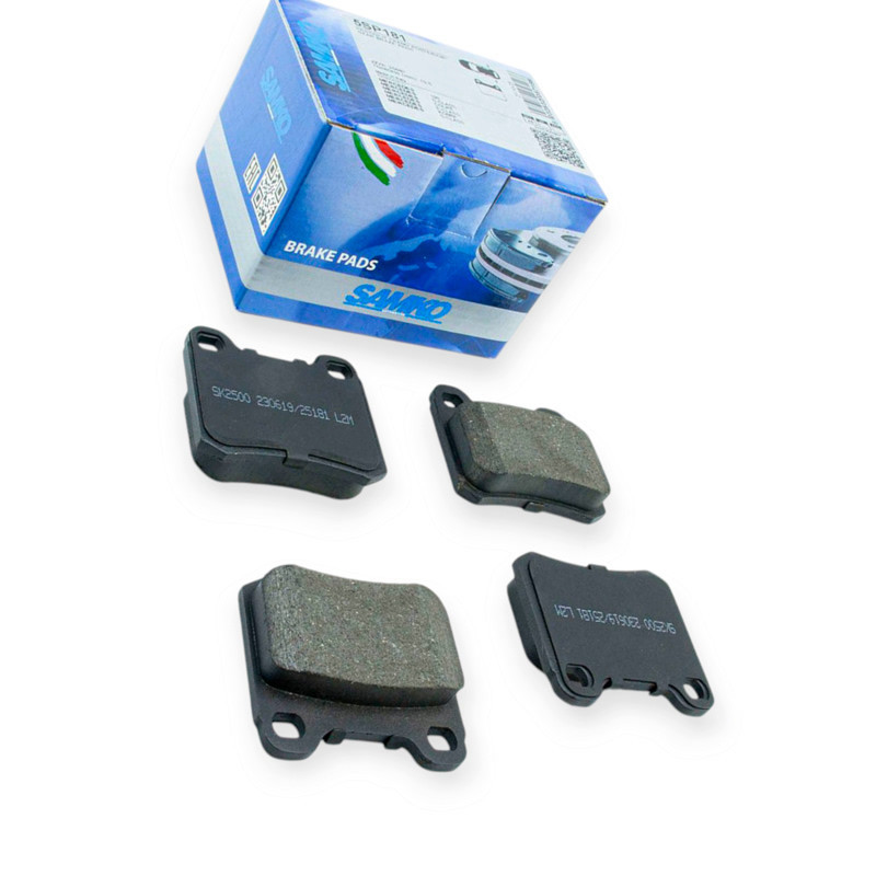 Колодки Мерседес Бенс E-Class (W124), 190 (W201) задні (товщина 16 мм) гальмівні Мукачево - фото 1