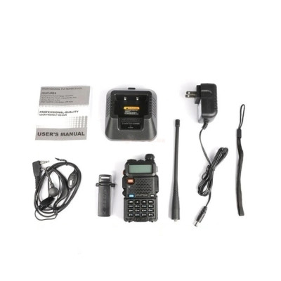 Портативна рація Baofeng UV-5R Black Ten Pack комплект 10 шт (2200000758972) Вінниця - фото 2