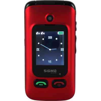 Мобильный телефон Sigma Comfort 50 Shell Duo Type-C Red Black (4827798212516) Винница