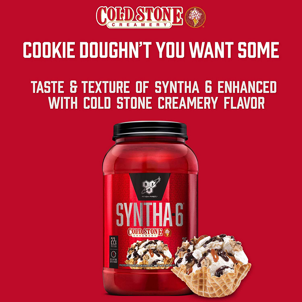 Syntha-6 Cold Stone 1180g (Cookie Doughn't) Луцк - изображение 3