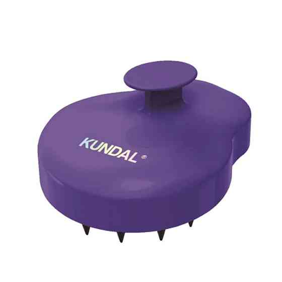 Масажна силіконова щітка для миття голови Kundal Київ