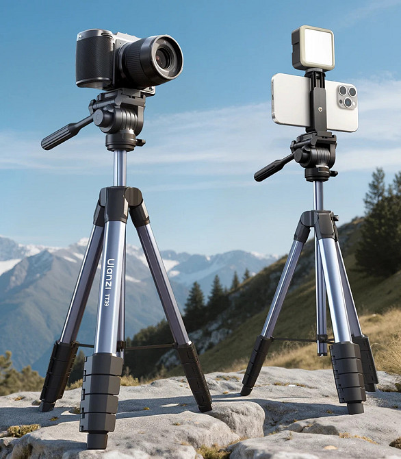 Відео штатив з ручкою для телефону та камери 42-155см Ulanzi TT39 Київ - фото 5