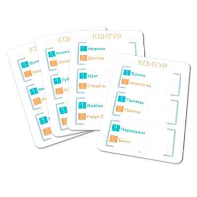 Настільна гра WoodCat Контур (Kontour) (укр.) (897956) Вінниця