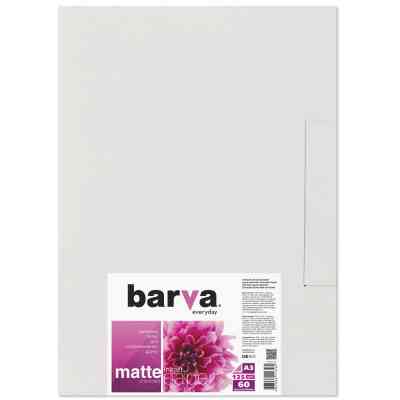 Фотобумага Barva A3 Everyday Matte 125г, 60л (IP-AE125-320) Винница