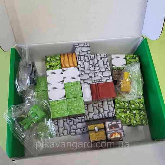 Конструктор магнітний майнкрафт 49 кубики магнітні блоки Dream World LZCK 028 Хмельницький