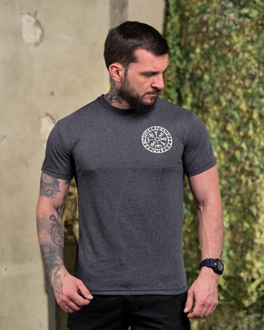 Бавовняна футболка Руні grey ПП7689 Одеса - фото 3