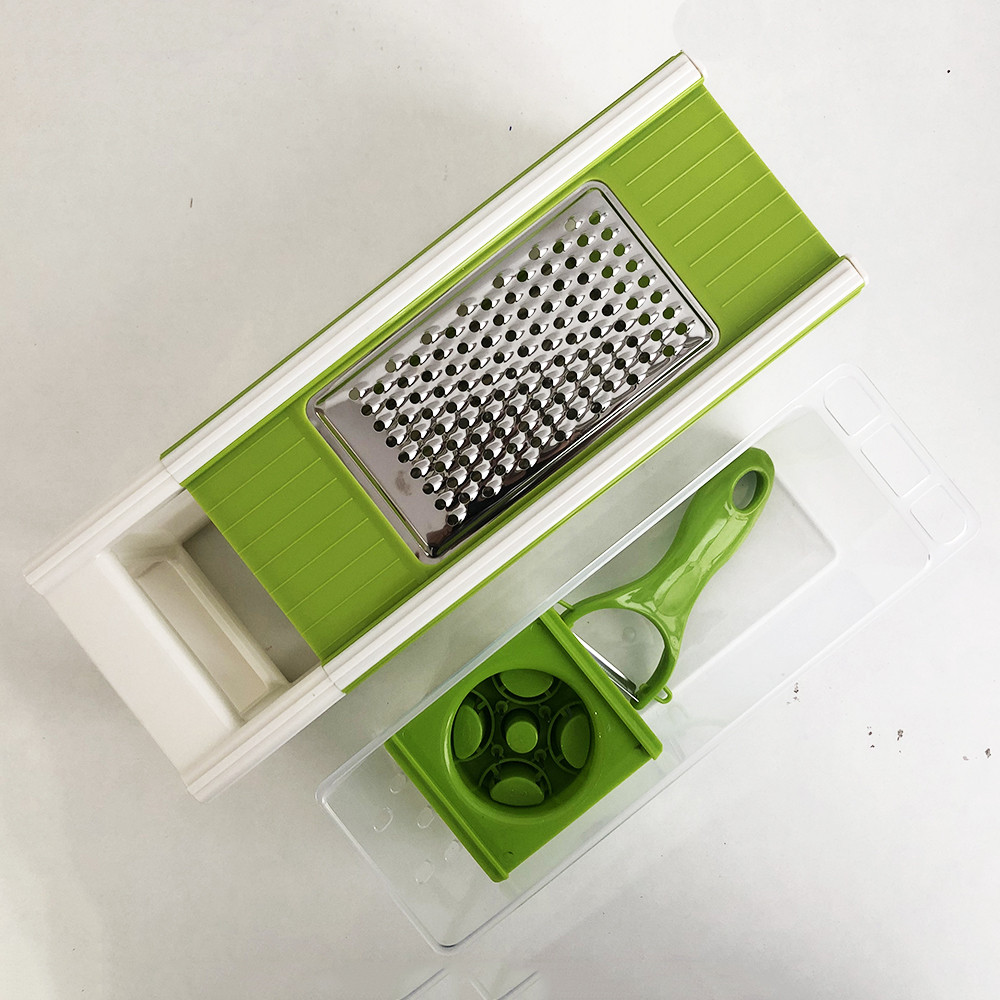 Подрібнювач цибулі MULTI, Шинковка с чашей, Измельчитель для резки овощей, Ручная овочерізка блендер DE-27 Львів - фото 4