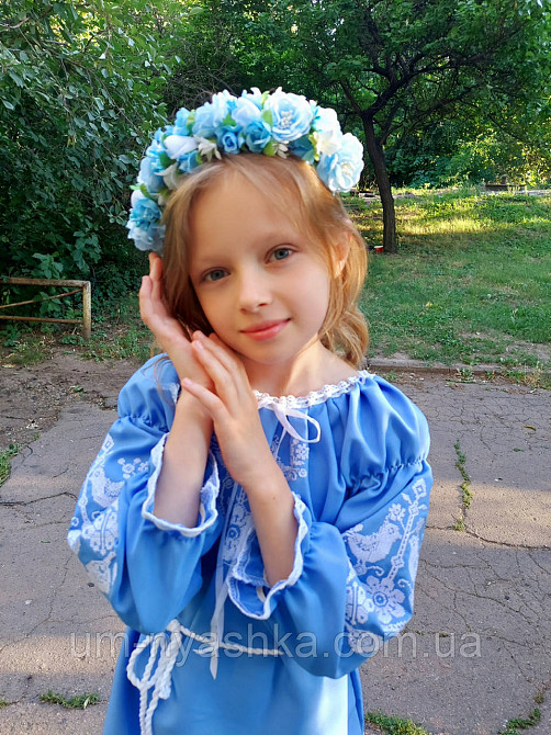 Дитяча сукня-вишинка вишите плаття "Пташечки" Кривий Ріг - фото 6