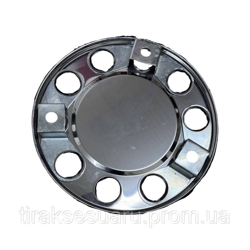 Ковпак колеса 22.5 "корона" (нержавійка) . Ковпаки на колеса 22.5 Луцьк - фото 2