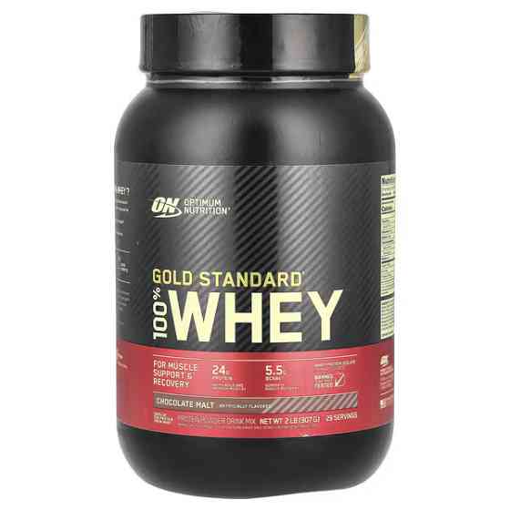 Протеин Optimum Nutrition Gold Standard 100% Whey 907 g (Chocolate malt) Луцк