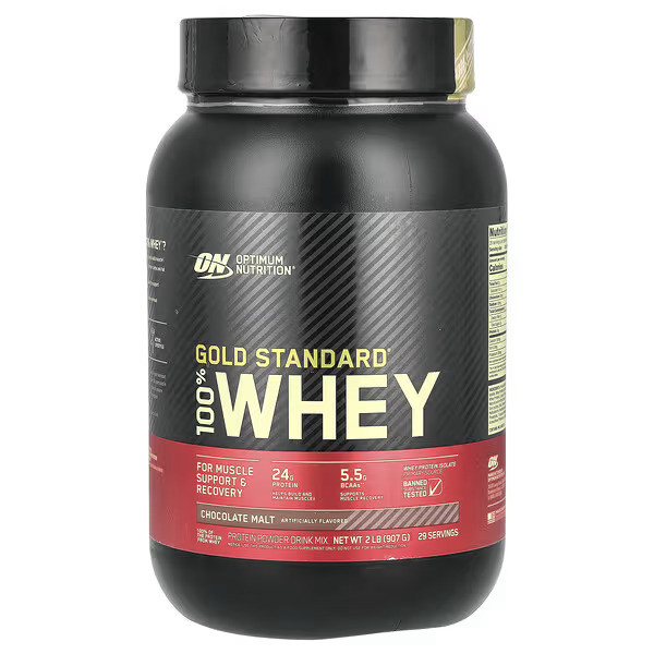 Протеин Optimum Nutrition Gold Standard 100% Whey 907 g (Chocolate malt) Луцк - изображение 1