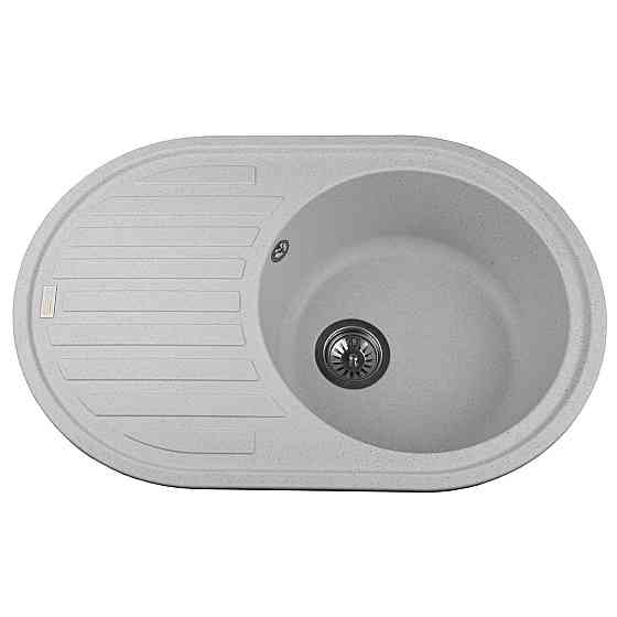 Гранітна мийка Globus Lux OHARA перлинний 770х500 мм Київ