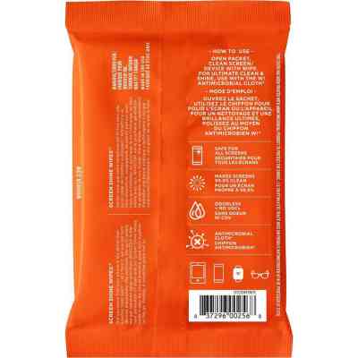 Салфетки Whoosh! Screen Shine 20 WIPES 10х7cm + 1microfiber 14х14cm (1FG20WPENFR) Винница