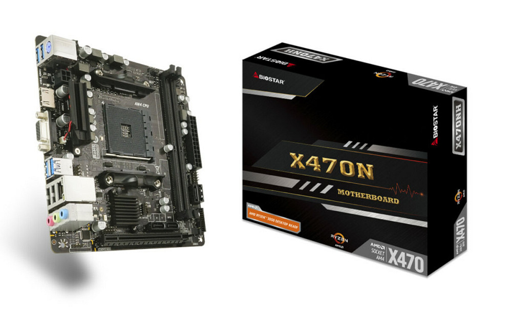 Материнська плата Biostar X470 (sAM4,  AMD X470, PCI-Ex16) Київ - фото 2
