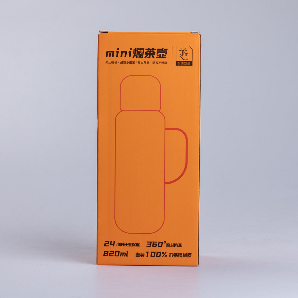 Термос с датчиком температуры, 820 мл, белый Киев - изображение 6