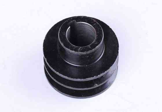 Шкив ремня 2 ручья под коленвал диаметр 25 мм ( 2) - мотоблок 177F Мукачево