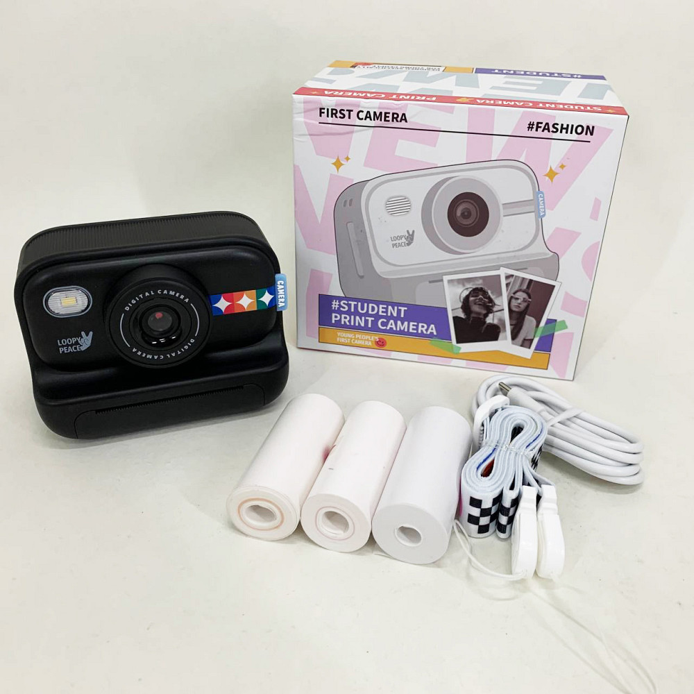 Дитячий фотоапарат з можливістю друку фото, Камера для дітей з миттєвим друком фото GM-47 Львів - фото 6