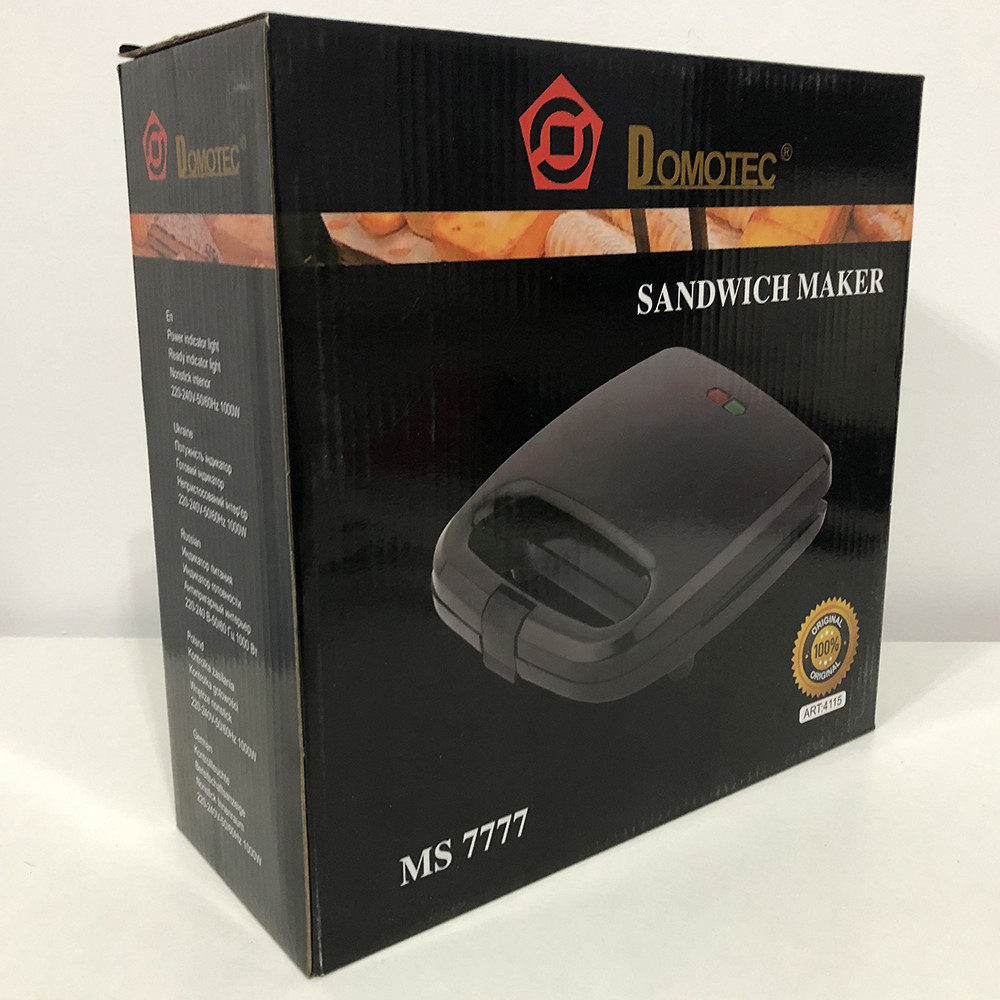 Бутербродница электрогриль DOMOTEC MS-7777, Профессиональная электрическая бутербродница HC-28 Львов - изображение 16