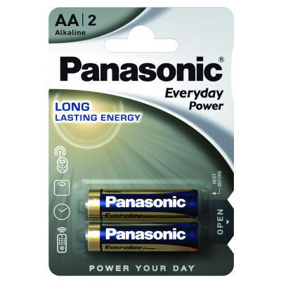 Батарейка Panasonic AA LR06 Everyday Power * 2 (LR6REE/2BR) Винница - изображение 1