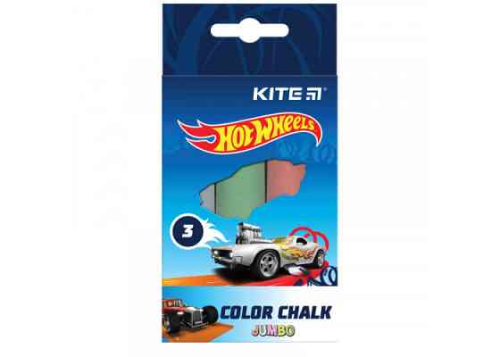 Крейда кольорова "Kite" Jumbo 3кол HW21-077, шт Київ
