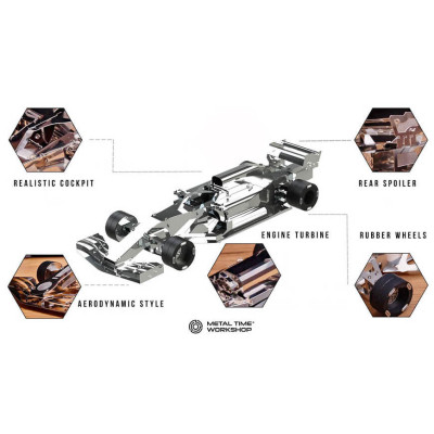 Конструктор Metal Time колекційна модель Grand Prix Falcon (MT035) Вінниця - фото 3
