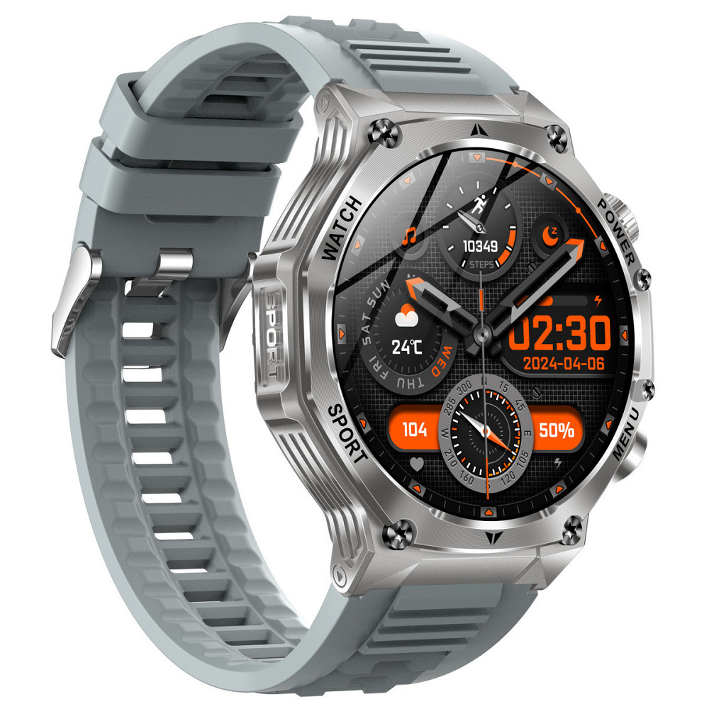 Розумний смарт-годинник Smart Surf X Pro Silver Grey (2 ремінці) Київ - фото 3