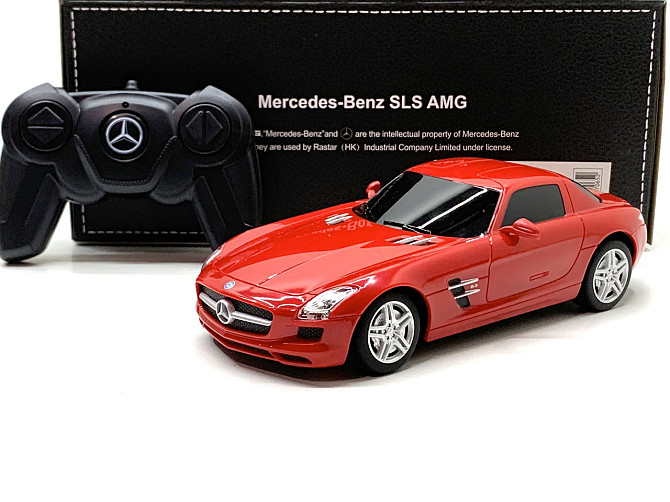 Машина Rastar на радіокеруванні Mercedes-Benz SLS AMG масштаб 1:24 Червона (40100) Чернігів - фото 8