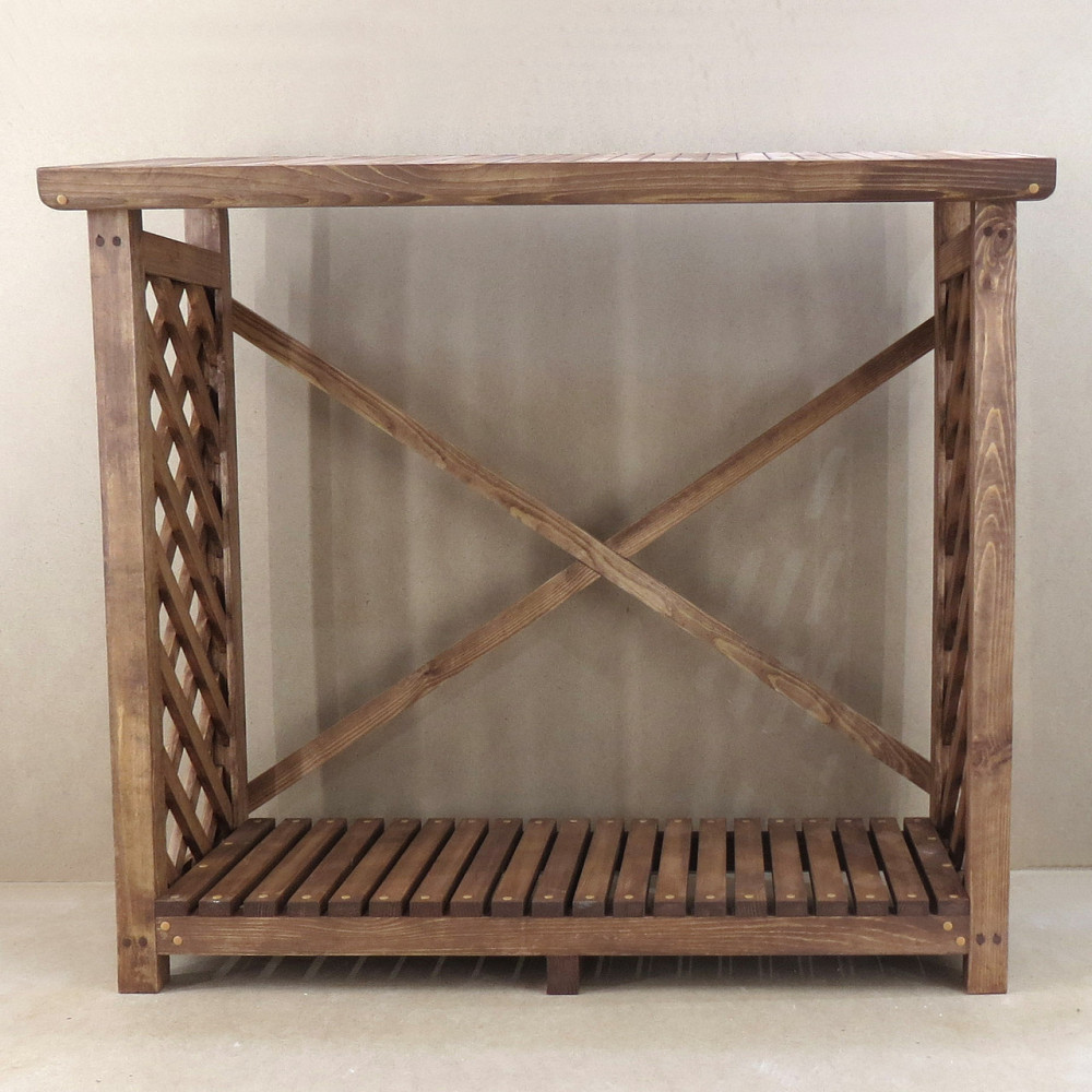 Дровница деревянная 