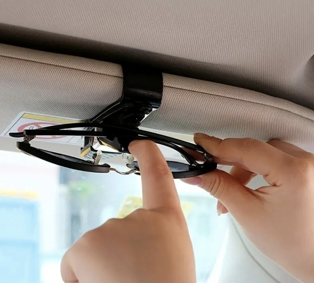 Обертовий тримач для окулярів в авто (темний) Смела - изображение 5