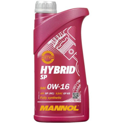 Моторное масло Mannol HYBRID SP 1л 0W-16 (MN7920-1) Винница - изображение 1