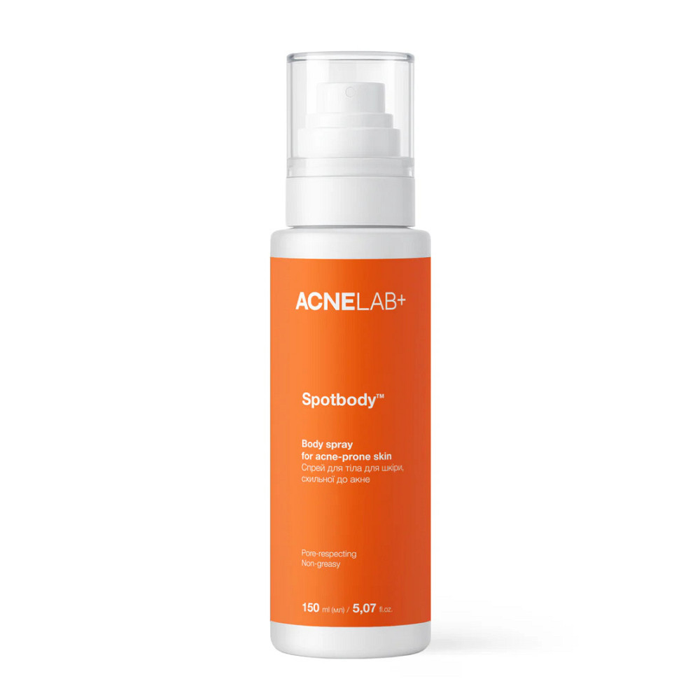 Спрей для тела для кожи склонной к акне Spotbody Body spray for acne-prone skin ACNELAB+ 150 мл Киев - изображение 8