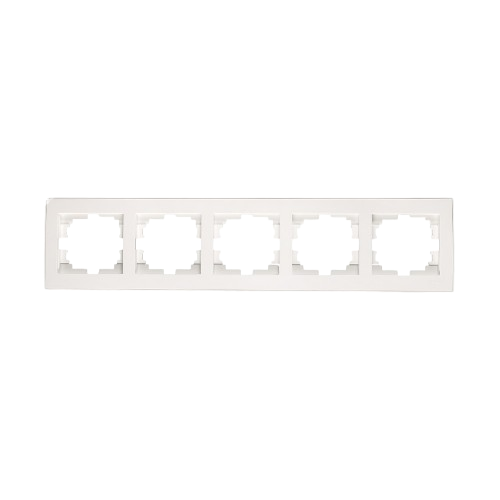 RAIN білий Рамка горизонтальна 5-а з боковою вставкою Лезард Житомир - фото 1