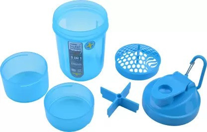 Шейкер спортивний SmartShake Original2GO 600ml Neon Blue Луцк - изображение 5