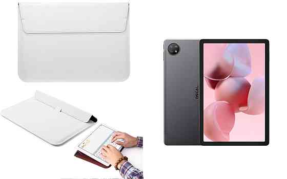 Чехол-конверт VitoCase для Blackview Oscal Pad 18, с функцией подставки для планшета Белый Киев