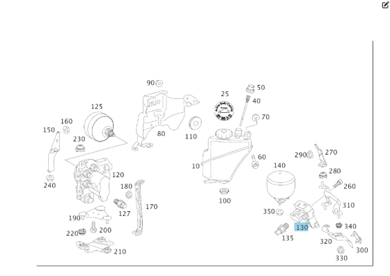 Mercedes-Benz  A2213200358 Блок клапанів гідропідвіски (ABC) на задній міст CL C216 S-class short W221 SL R230 S-class long V221 Одеса