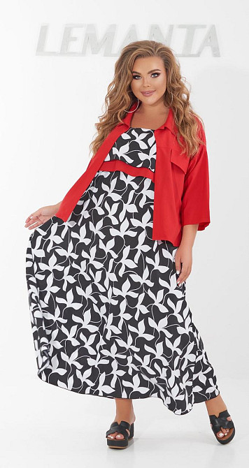 Сарафан с жакетом большого размера (52) Киев - изображение 3