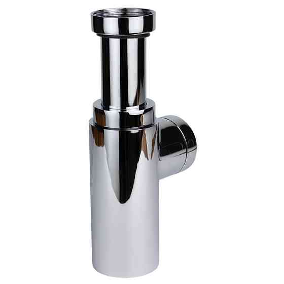 Сифон для раковини латунний Linels 11⁄4" × Ø 32 мм WIRQUIN (9541106) Київ