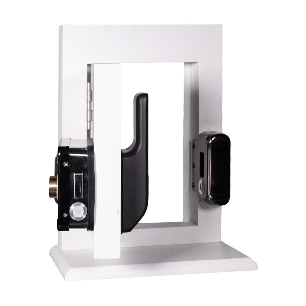 Замок біометричний автономний Trinix TRL-5202BT2FW Black з Bluetooth, зчитувачем відбитків пальців і карт Mifare (65-00053) Киев - изображение 6