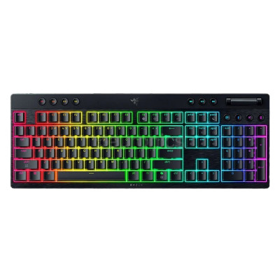 Клавіатура Razer BlackWidow V4 Low-Profile Wireless/Bluetooth/USB Orange switch UA Black (RZ03-05270800-R3M1) Вінниця - фото 1
