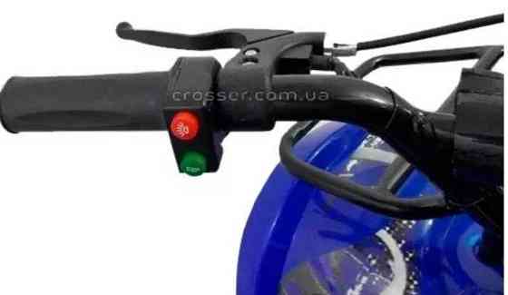 Квадроцикл електричний дитячий Crosser 36В 800Вт - Синій. Харків