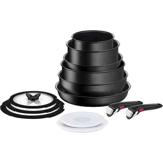Набір посуду Tefal Ingenio Unlimited 13 предметів (L7639002) ( Чорний ) Харьков