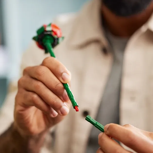 Конструктор Botanicals Букет роз (10328), 822 деталей совместимый с lego лего Запорожье - изображение 6