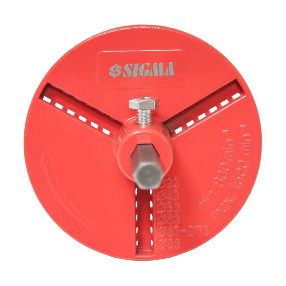 Sigma Основание-державка для коронок кольцевых с вольфрамовым напылением (Ø33, 43, 53, 67, 73, Киев - изображение 4