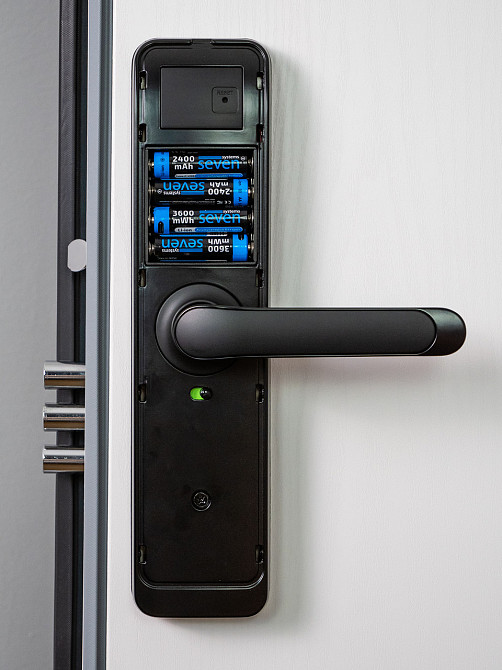 Умный дверной биометрический замок SEVEN LOCK SL-7767BFW Киев - изображение 10