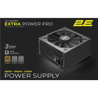 Блок питания 2E 850W Extra Power Pro ATX3.1 GEN5.0 (2E-EP850GMII-140) Винница